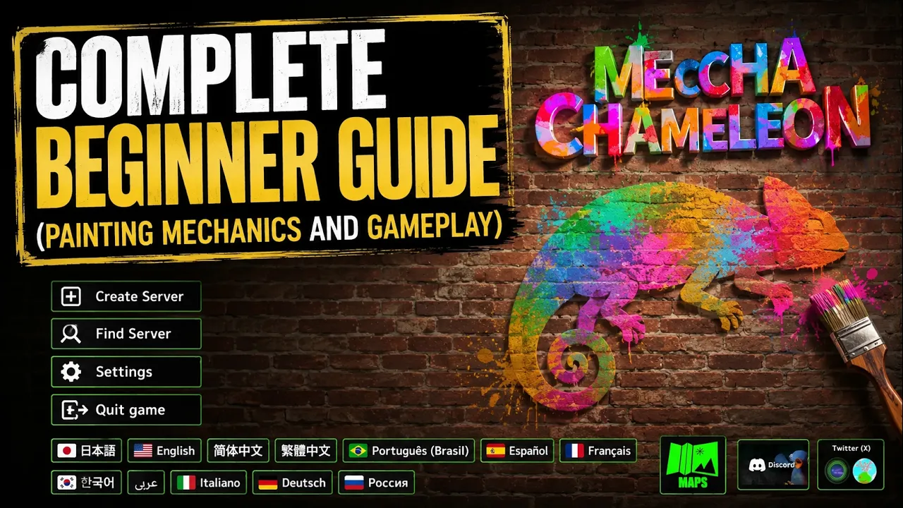 MECCHA CHAMELEON server browser — find server and join public lobby